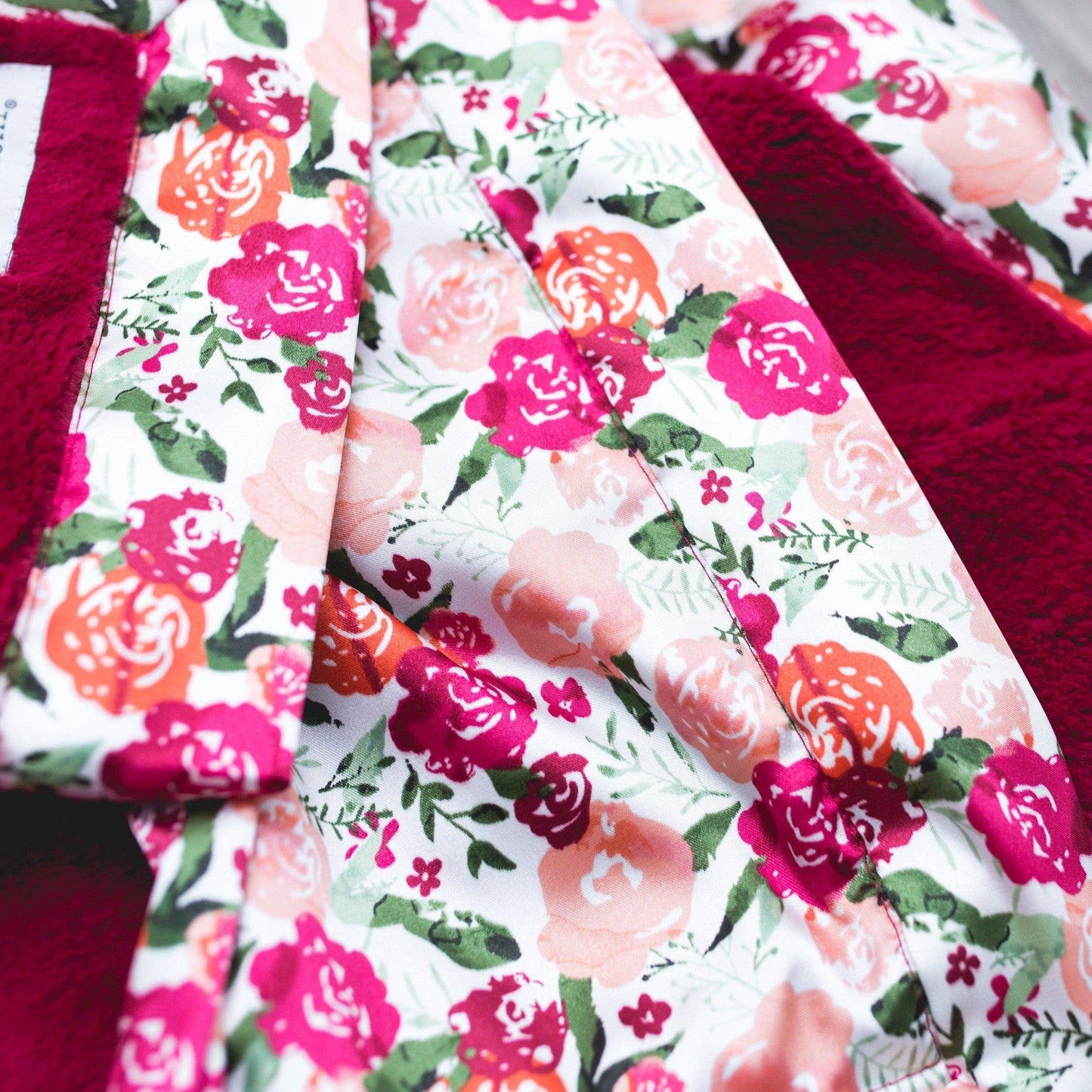 SATIN BACK RECEIVING BLANKETS