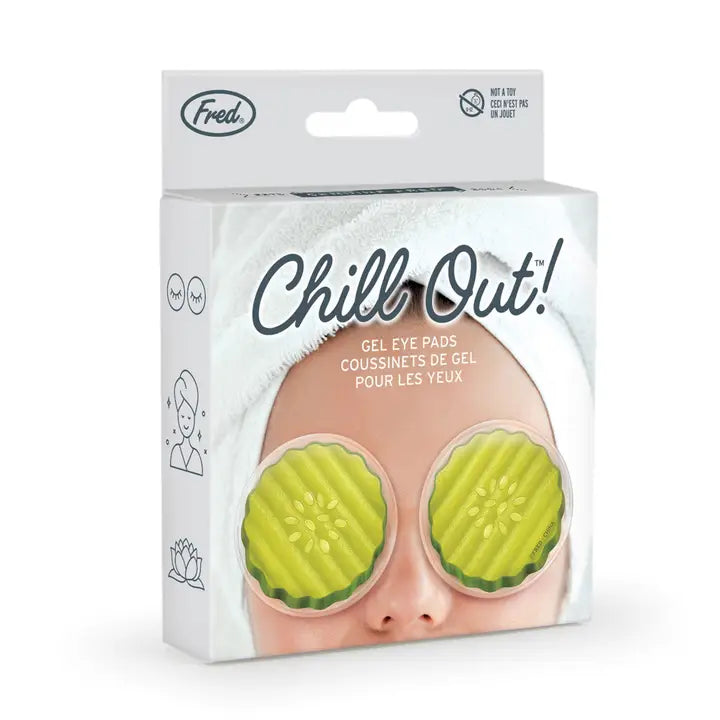 Chill Out! Eye Pads | Pickle Slices