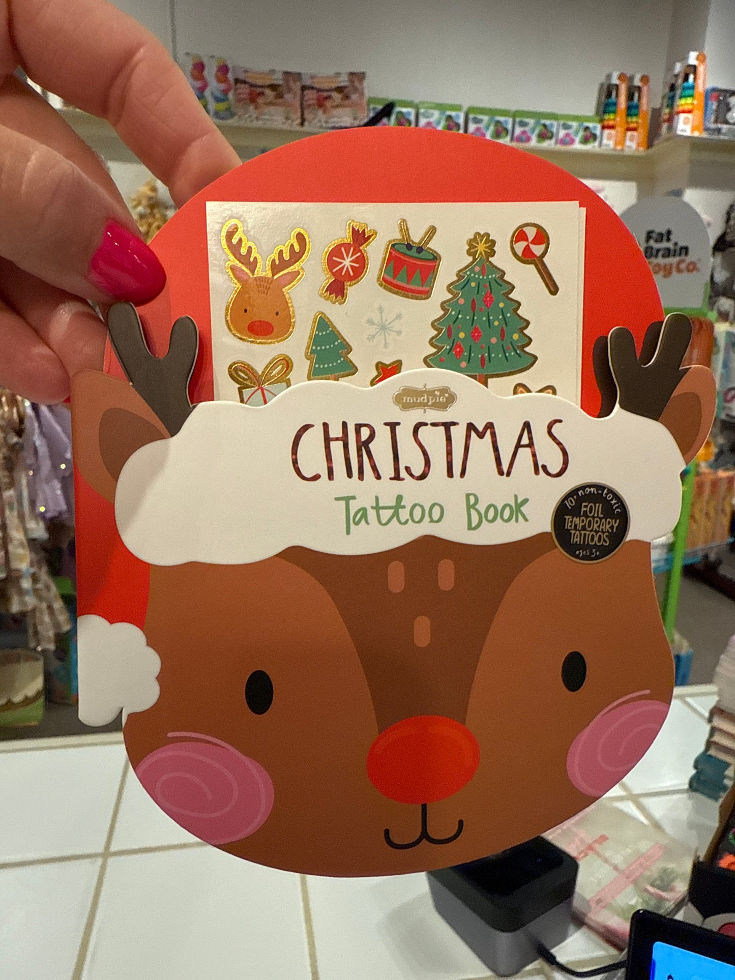 Mud Pie Christmas Tattoo Books