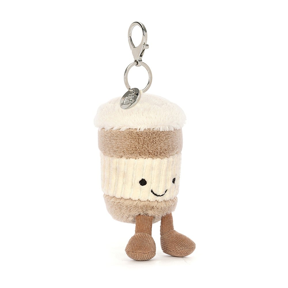 Jellycat Coffee To Go Bag Charm