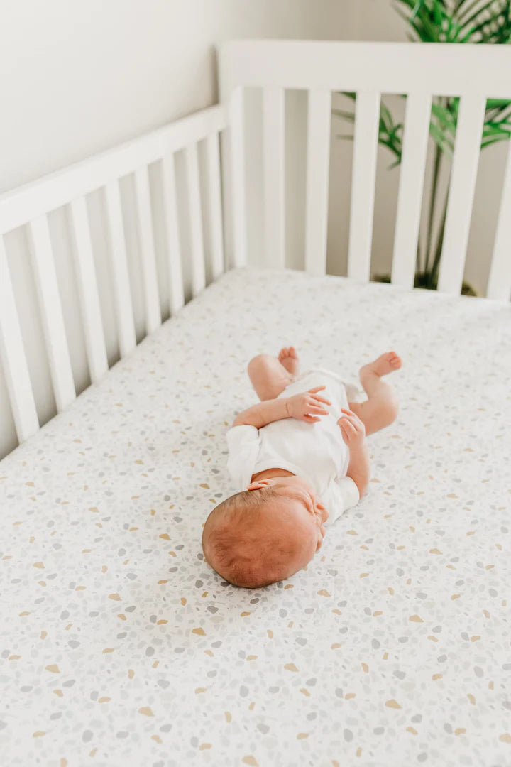 Copper Pearl Arlo Premium Knit Fitted Crib Sheet