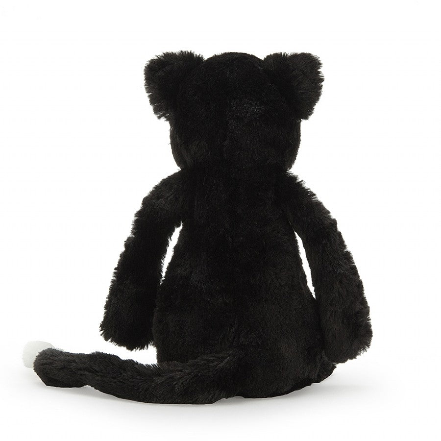 Jellycat Small Bashful Black and White Kitten