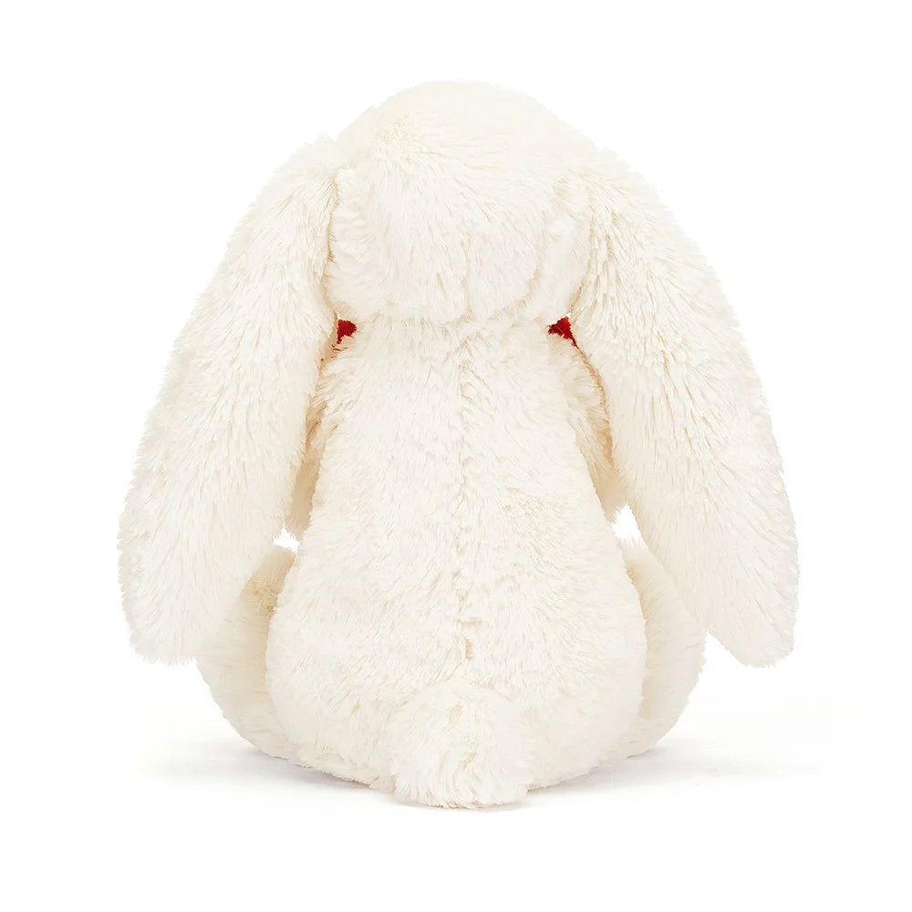 Jellycat Bashful Red Heart Love Bunny - Medium