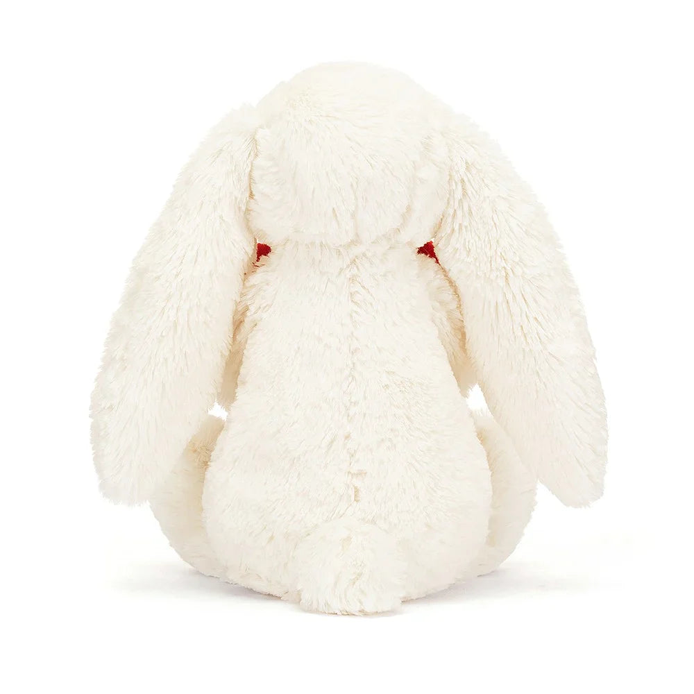 Jellycat Bashful Red Heart Love Bunny - Little