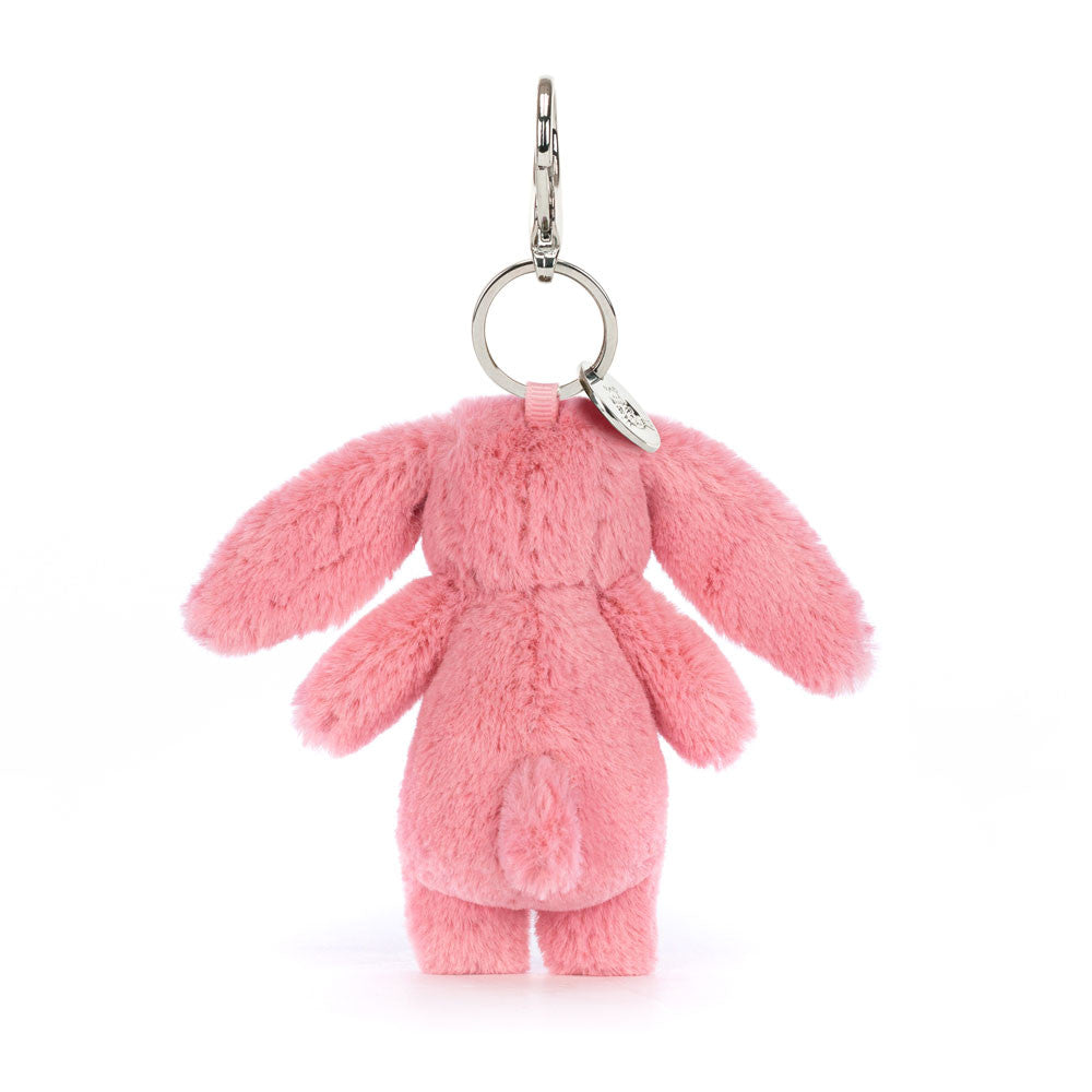 Jellycat Bashful Pink Bunny Bag Charm