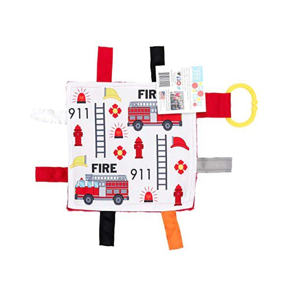 Baby Jack & Company Crinkle Square - Firetruck