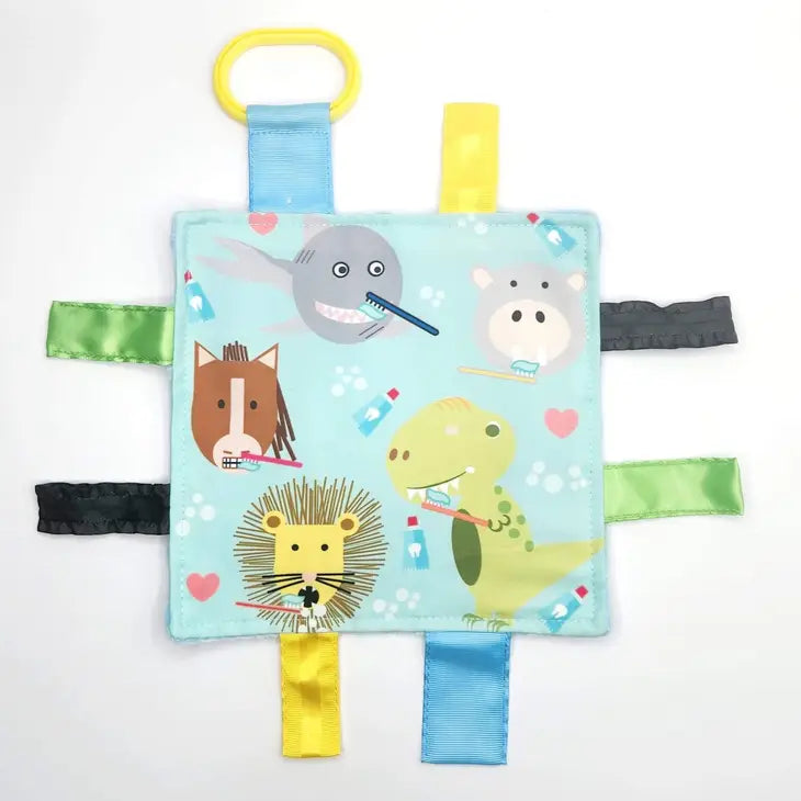 Baby Jack & Company Crinkle Square -Teeth Brushing