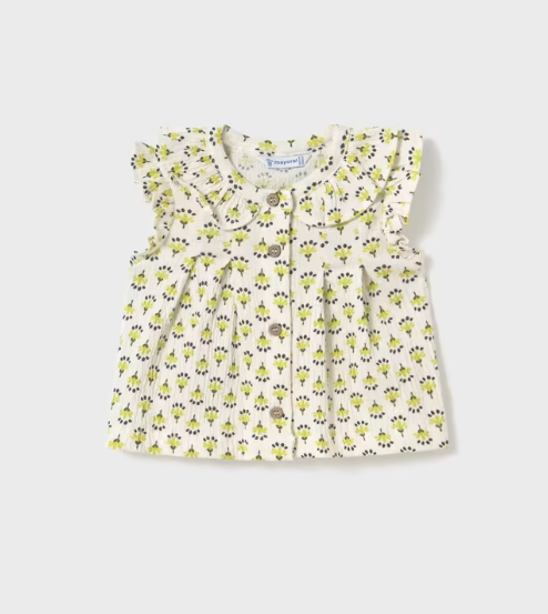 Mayoral Printed Bambula Blouse