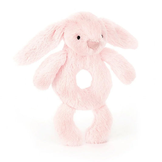 Jellycat Bashful Blush Bunny Ring Rattle