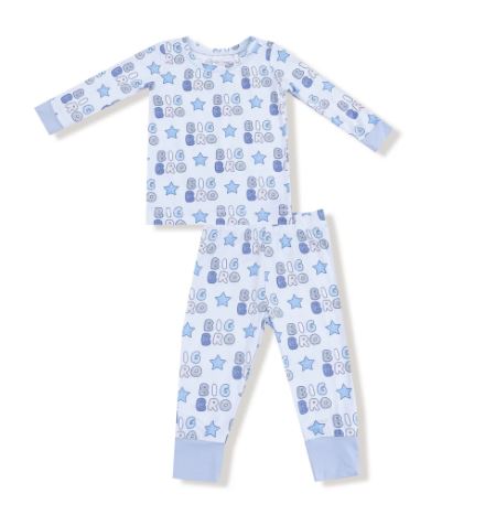 Angel Dear Big Sibling Long Sleeve Pajamas