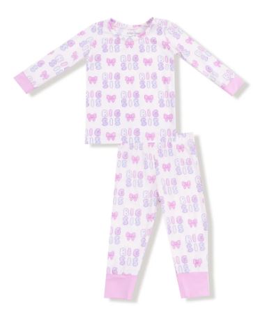 Angel Dear Big Sibling Long Sleeve Pajamas