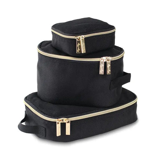 Itzy Ritzy Black Packing Cubes