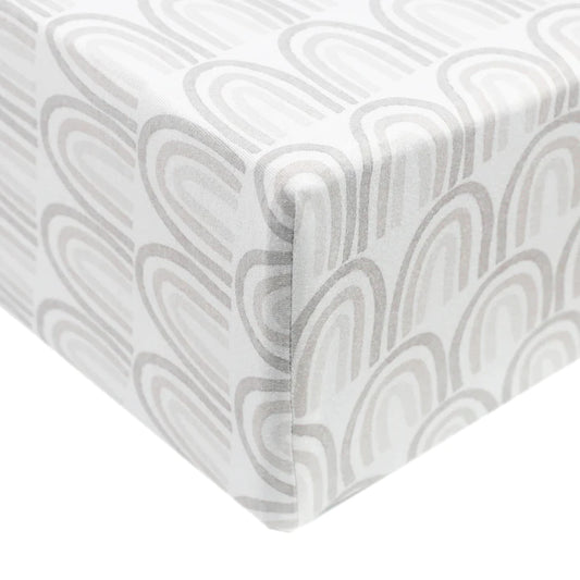 Copper Pearl Bliss Premium Knit Fitted Crib Sheet