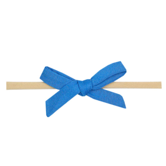 Copper Pearl Blueberry Ribbon Bow