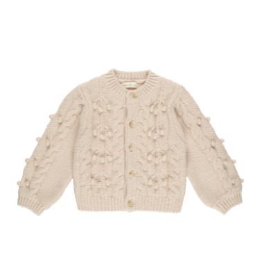 Rylee + Cru Bobble Cardigan Sweater | Shell