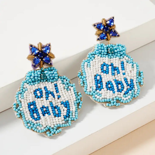 Oh! Baby Blue Earrings