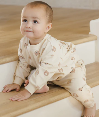 Quincy Mae Relaxed Sweatsuit | Bears