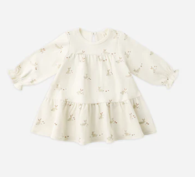 Quincy Mae Tiered Jersey Dress | Bunnies