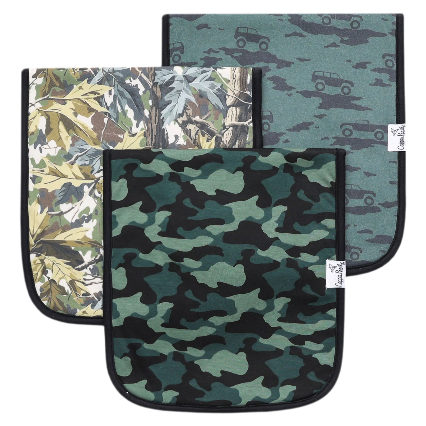 Copper Pearl Burp Cloth Set | 3 pack