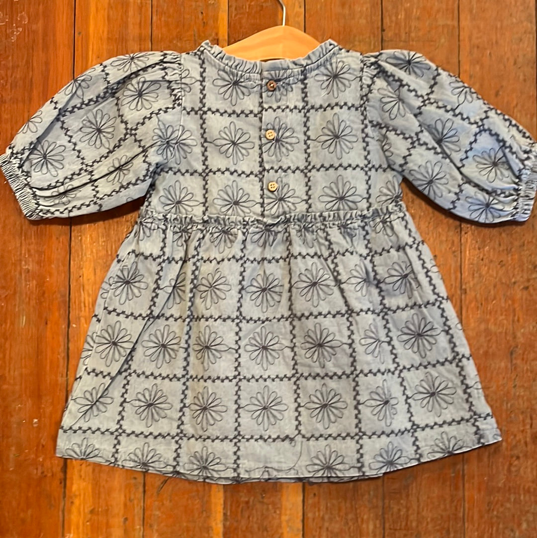 Mud Pie Embroidered Denim Dress