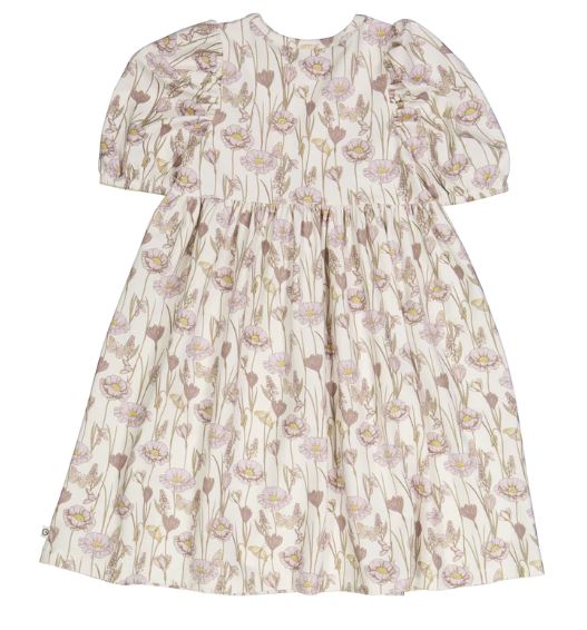 MÜSLI BY GREEN COTTON CROCUS dress with floral print