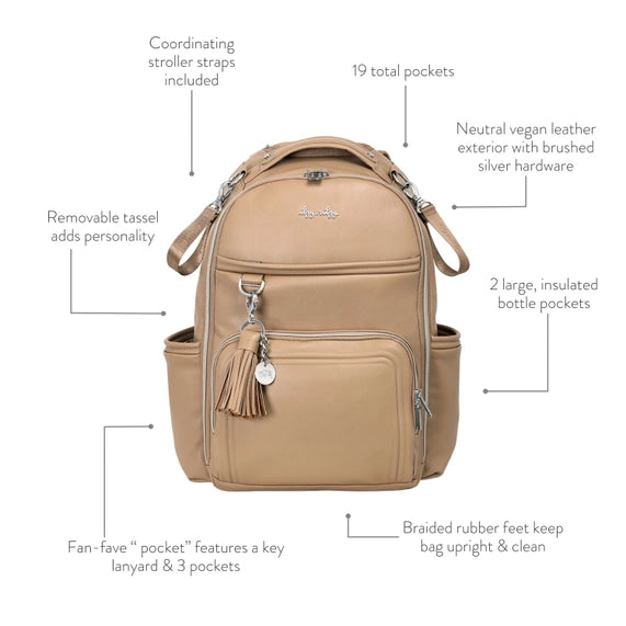 Itzy Ritzy Chai Boss Plus Backpack™ Diaper Bag