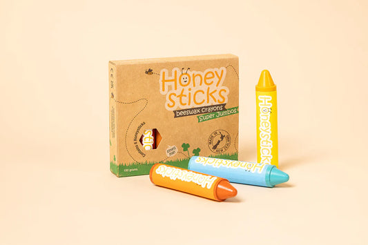 Honeysticks Beeswax Super Jumbo Crayons