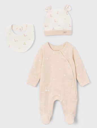 Mayoral Newborn 3 piece gift set