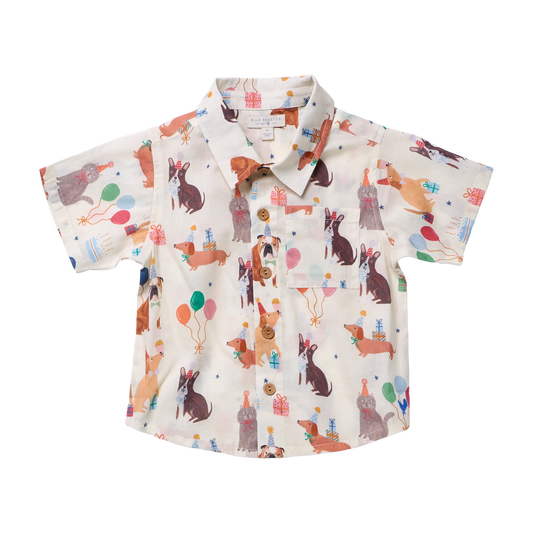 Blue Rooster Boys Jack Shirt | Party Pets