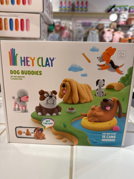 Hey Clay Dog Buddies