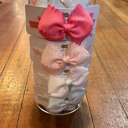 Mud Pie Scallop Bow Headand