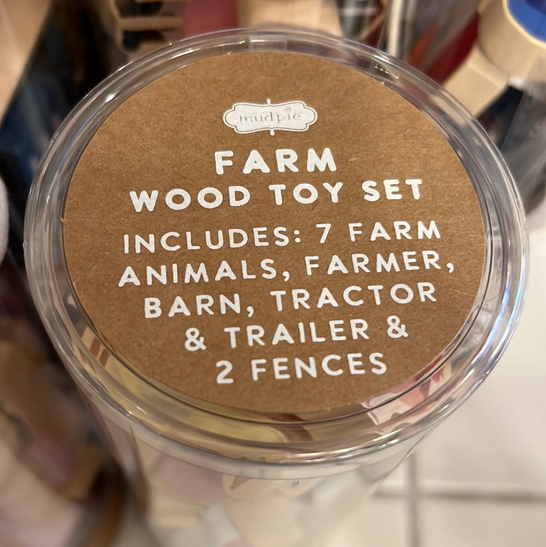 Mud Pie Wood Toy Sets