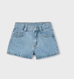 Mayoral Light Denim Shorts