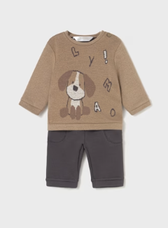 Mayoral Newborn Puppy Outfit