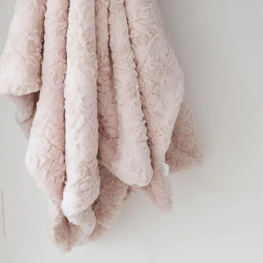 Saranoni Dream Receiving Blanket - Blush