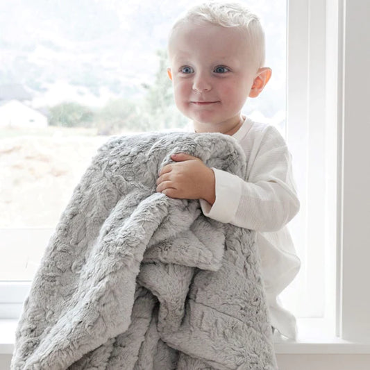 Saranoni Dream Receiving Blanket - Pebble