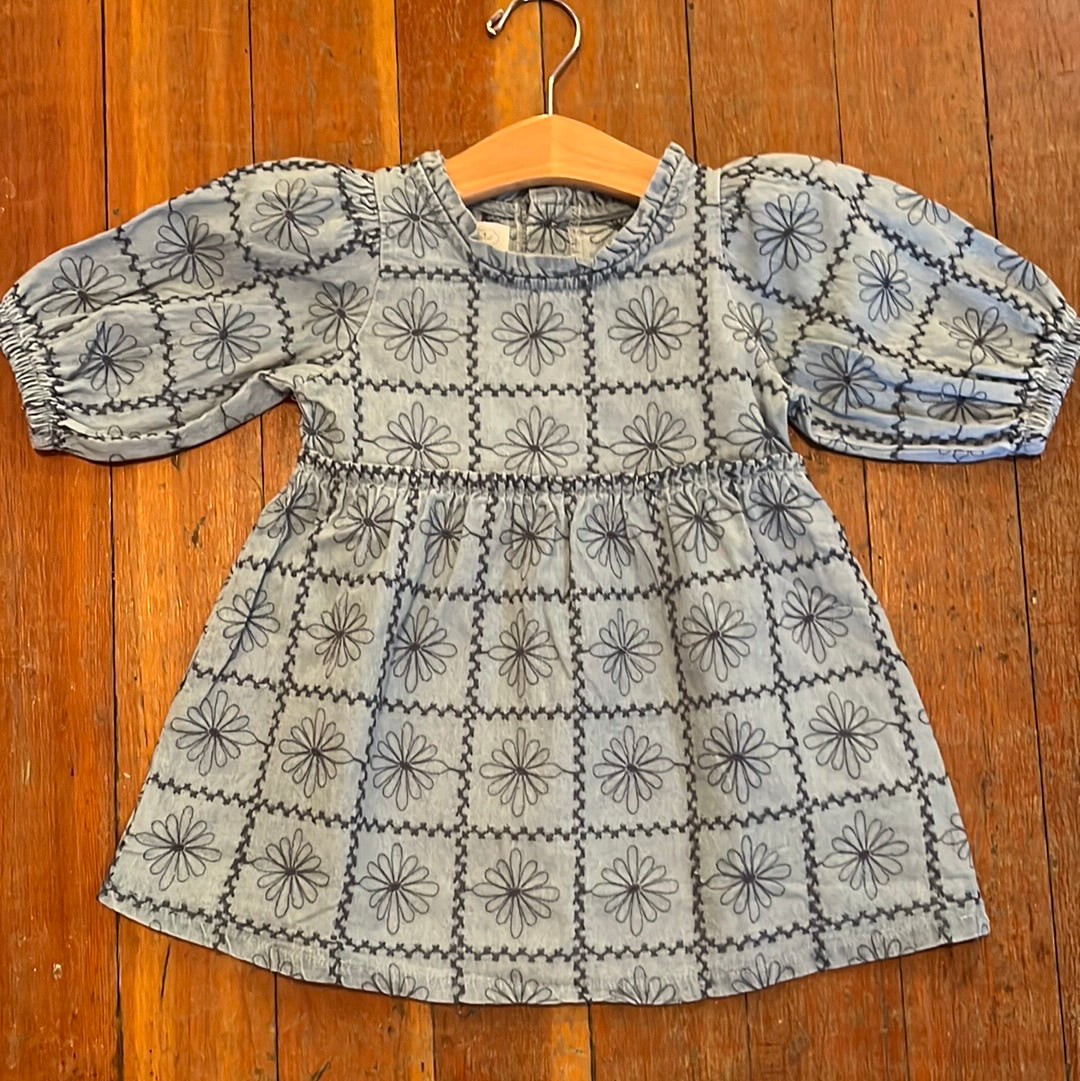 Mud Pie Embroidered Denim Dress