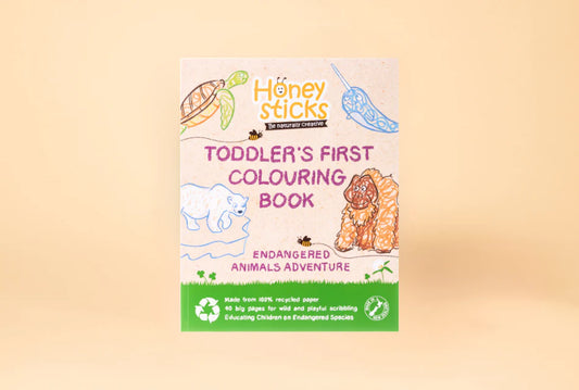 Honeysticks Toddler's First Colouring Book