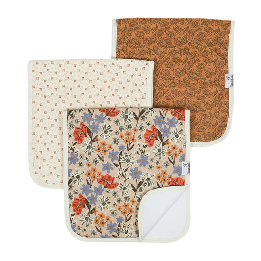 Copper Pearl Eden Bandana Bib 4-Pack