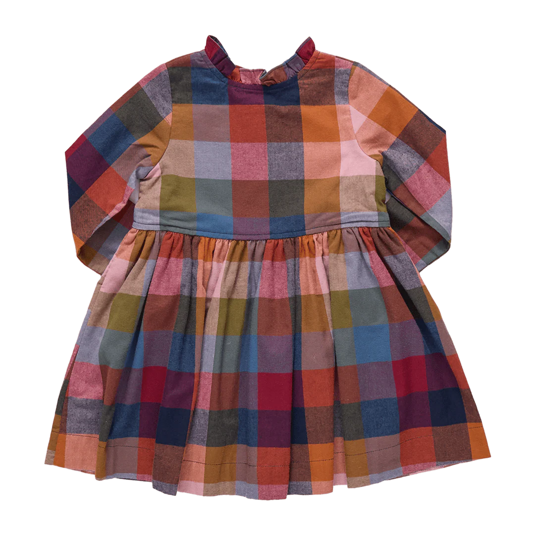 Pink Chicken Girls Autumn Dress