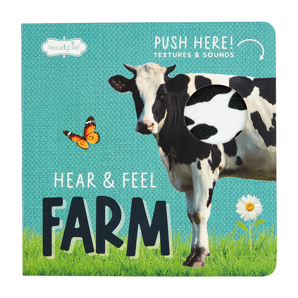 Mud Pie Hear & Feel Farm Board Book