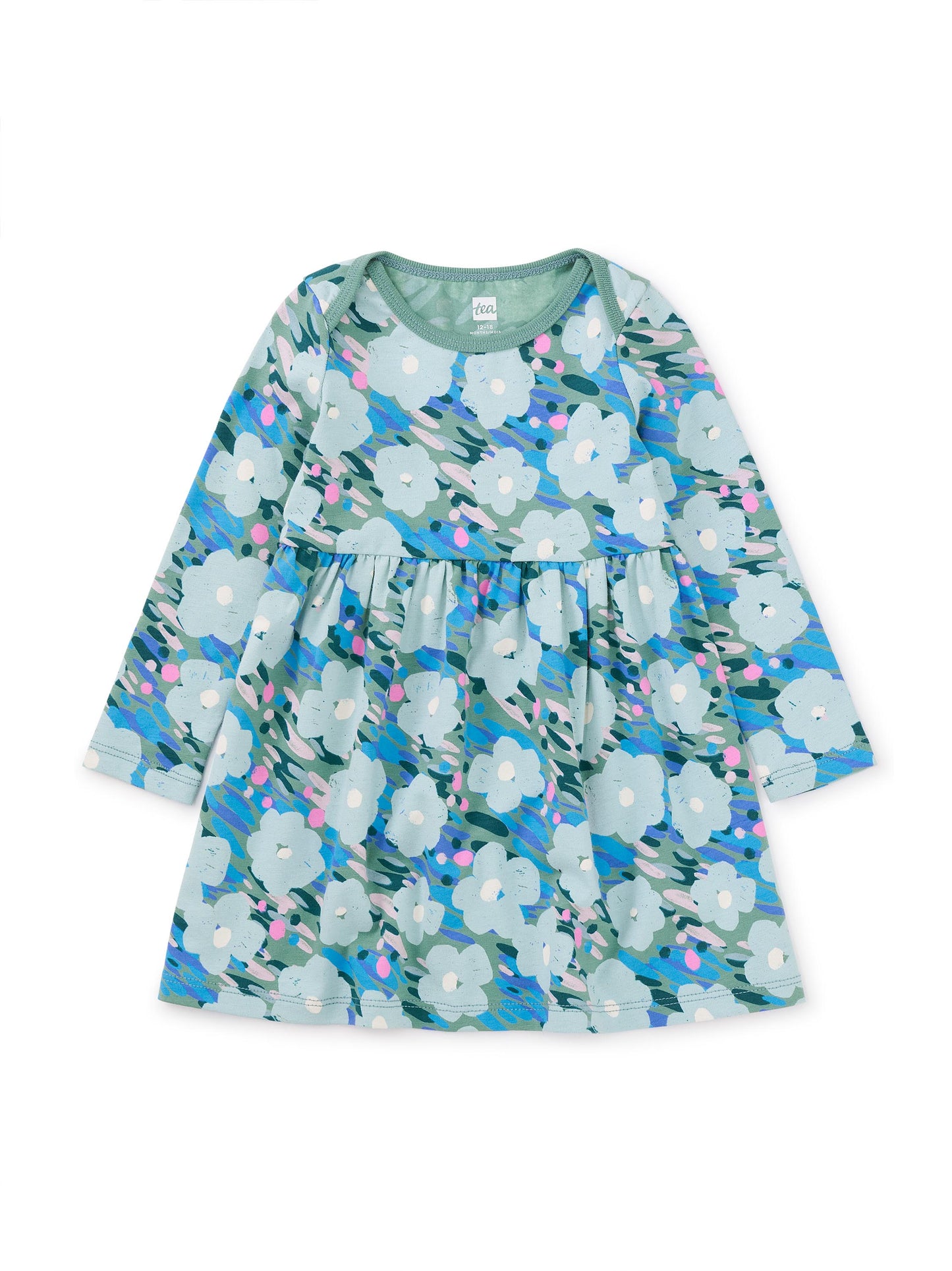 Tea Monet's Garden Skirted Baby Dress