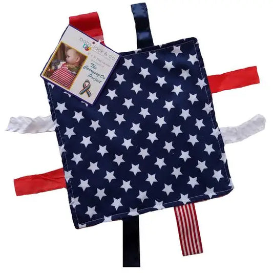 Baby Jack & Company Crinkle Square - America