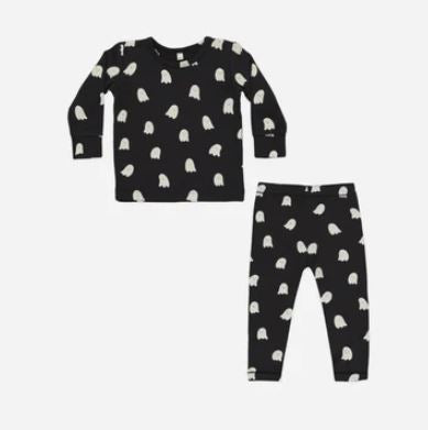 Quincy Mae Bamboo Pajama Set | Ghosts