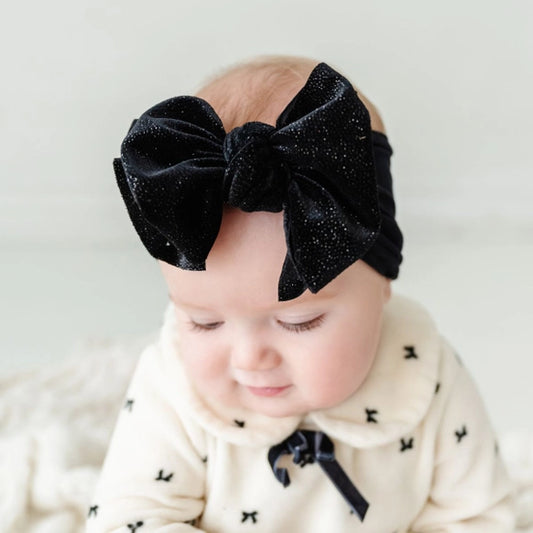 Baby Bling Black Glitter Fab