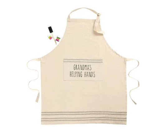 Mud Pie Grandma Apron Handprint Kit