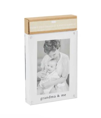 Mud Pie Grandma and Me Handprint Frame