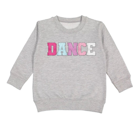 Sweet Wink Dance Patch Sweatshirt | Gray