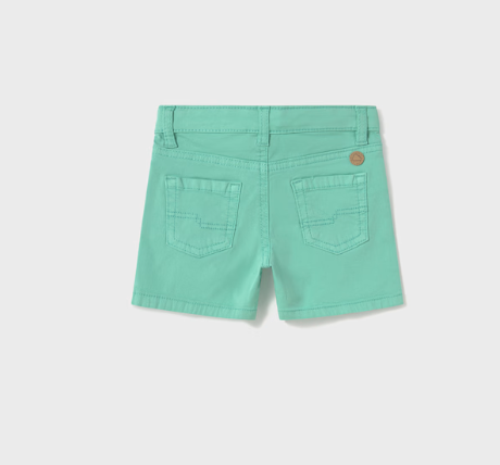 Mayoral Teal Twill Shorts