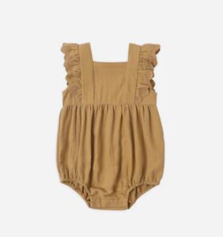 Quincy Mae Naomi Romper | Honey
